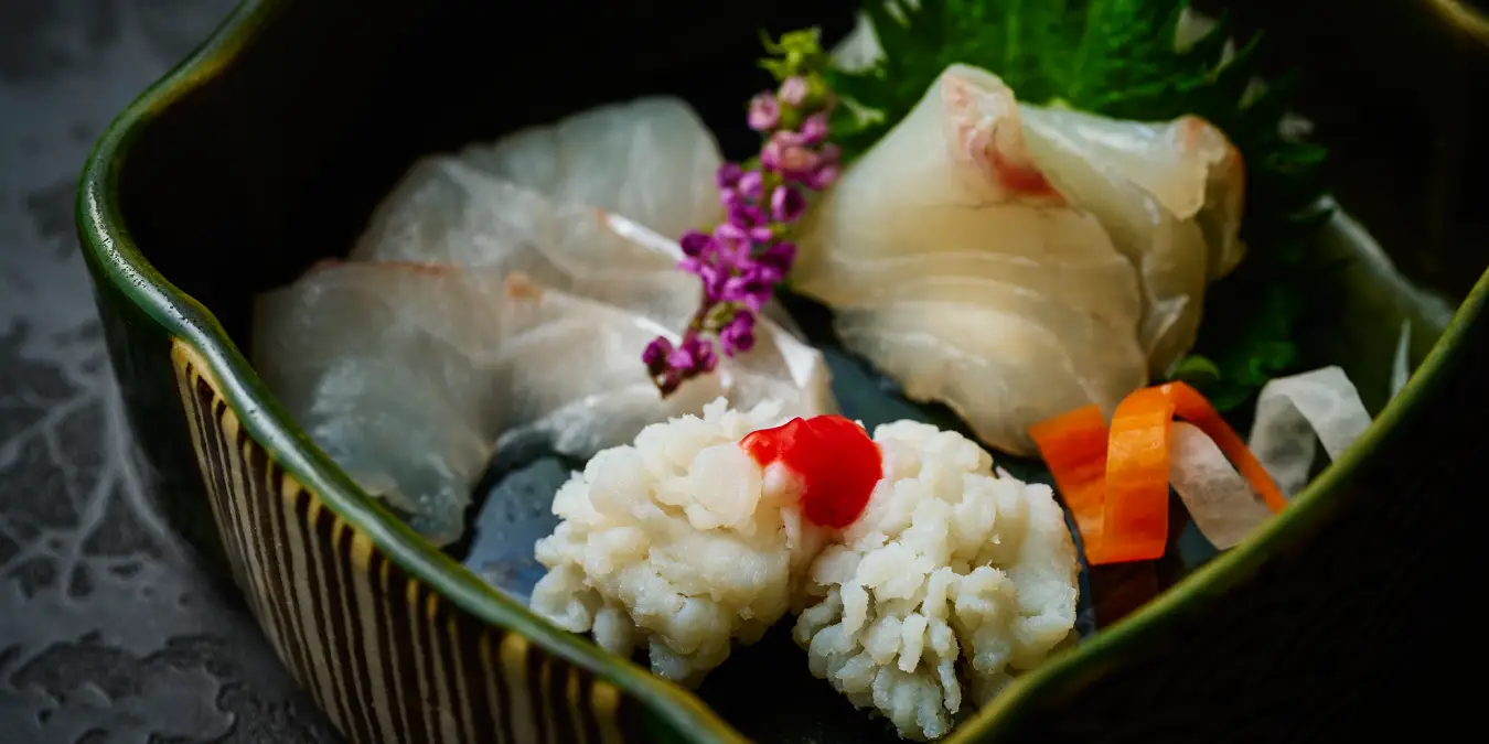 メインダイニング 笹音 ―「湯」和の食卓 十二節会席「旬音（しゅんね）」3