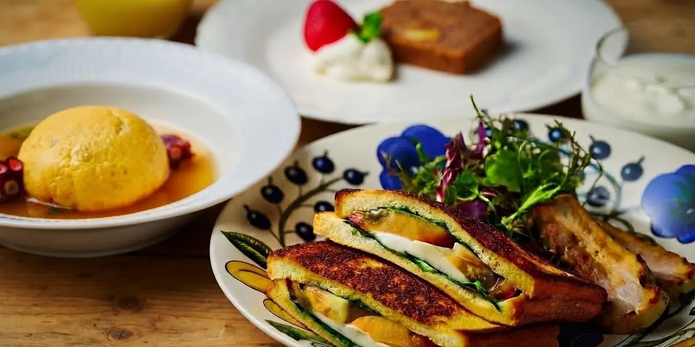 有馬の森のやさしい洋朝食